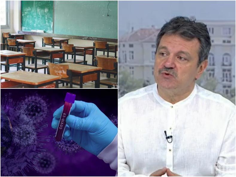Д-р Симидчиев с горещи подробности за битката с COVID-19 - ето кога има най-голяма опасност да се заразят учениците