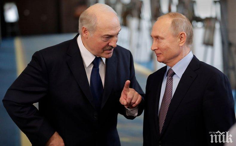 Путин поздрави Лукашенко за 66-ия рожден ден