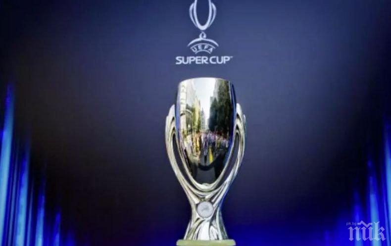 Заради коронавируса: Двубоят за Суперкупата на Европа под въпрос