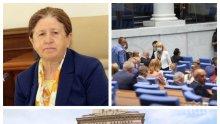 ИЗВЪНРЕДНО В ПИК TV: Депутатите гласуваха оставката на шефката на ЦИК Стефка Стоева (НА ЖИВО/ОБНОВЕНА)