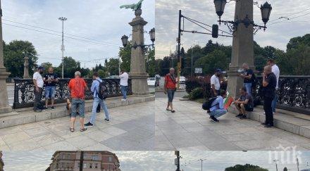 горещо пик столичани ликуват движат свободно бул цариградско шосе орлов мост гошо тъпото обикаля района мощни мъжаги видео снимки