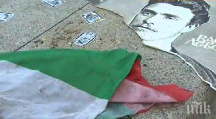 антон тодоров скочи метежниците националното знаме левски стъпкани разкъсани планината боклук оставен безчинствата