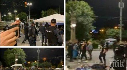 първо пик полицията премахна блокадата орлов мост столицата