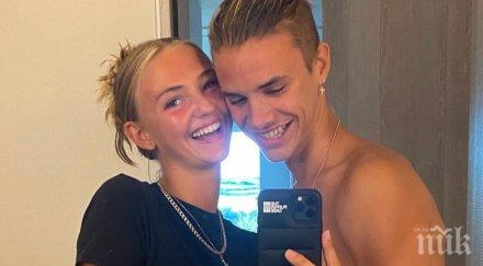 вторият син бекъм води модел снаха