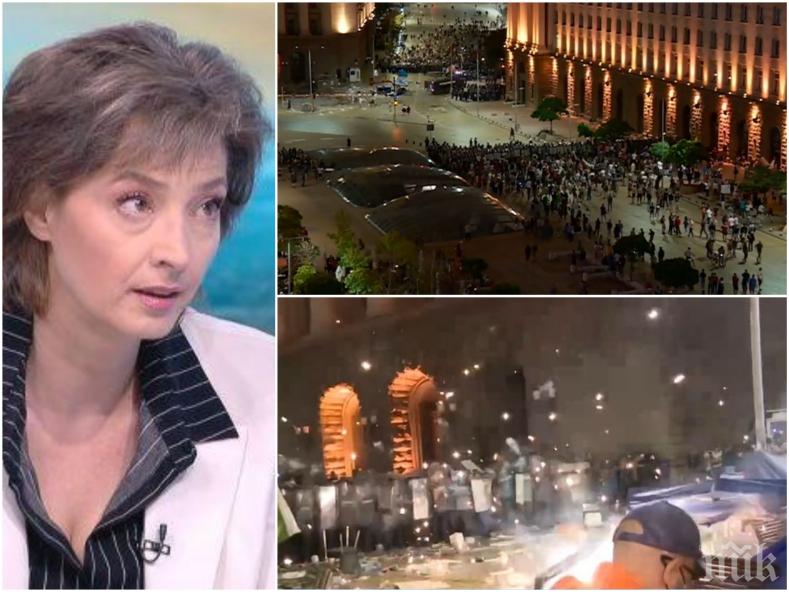 ШОКИРАЩО: Екипи на Спешна помощ открили бомби в стъклени бутилки на снощния метеж