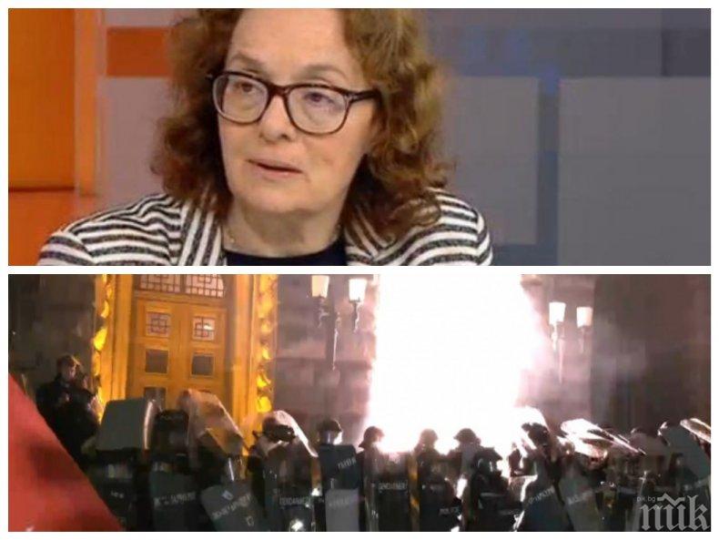 Румяна Коларова: Протестиращите не могат да управляват
