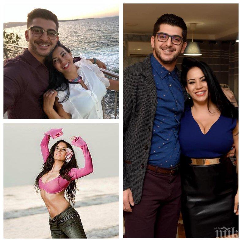 СЛОЖНА ВРЪЗКА: Сашко Кадиев и снахата на Катето Евро имитират семейство - вижте с какво се издадоха, че отношенията им са служебни (СНИМКИ)