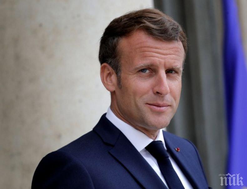 Президентът на Франция готов да помогне на правителството на Ливан в реформите
