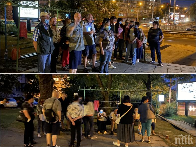 ГОРЕЩО В ПИК: Смели столичани пак бдят за спокойствието в района на Румънското посолство (СНИМКИ)