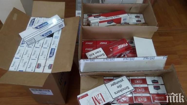 1 400 000 къса нелегални цигари спипаха на Капитан Андреево