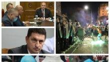 Бездарният сценарий "брутално полицейско насилие", без който чичаците не са герои, а Радев е просто превратаджия