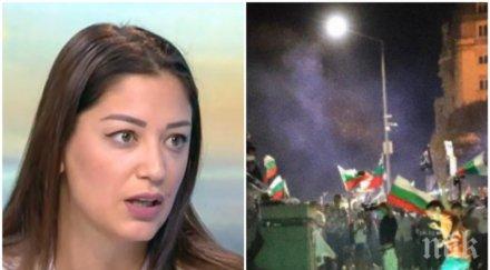 гореща тема социолог протестът агресивен рейтинтът радев пада