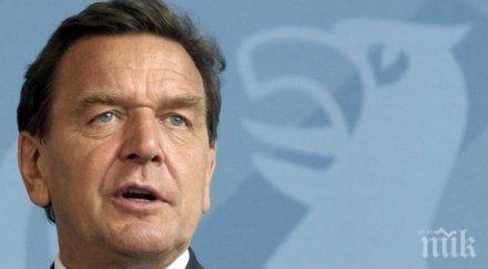 германски политици призоваха бившия канцлер шрьодер напусне работата газпром