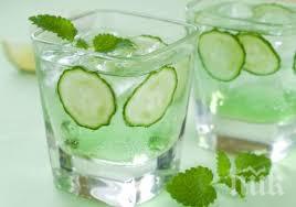 регулирате кръвното вода краставица