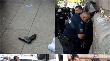 извънредно пик болниците пълни полицаи снощния метеж