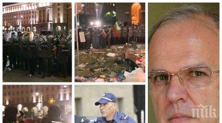 боян чуков изобличи фалшива новина засипа суперлативи полицията тоталното надиграване метежниците действаше хирургическа точност