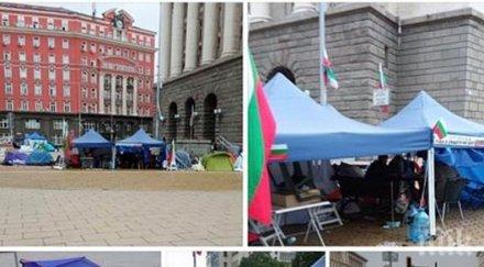 метежниците вдигнаха блокадите агресорите останаха без подкрепа пази палатките