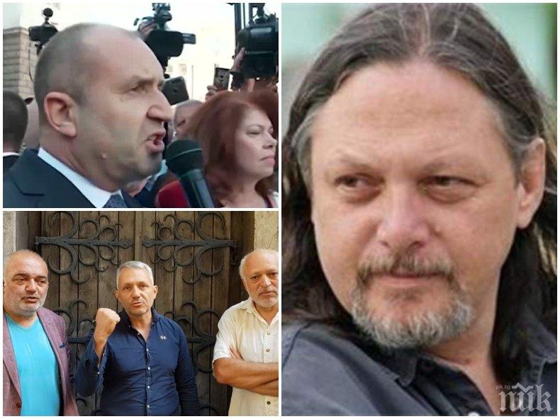 Нидал Алгафари: Радев и Отровното трио предизвикаха сблъсъците пред парламента