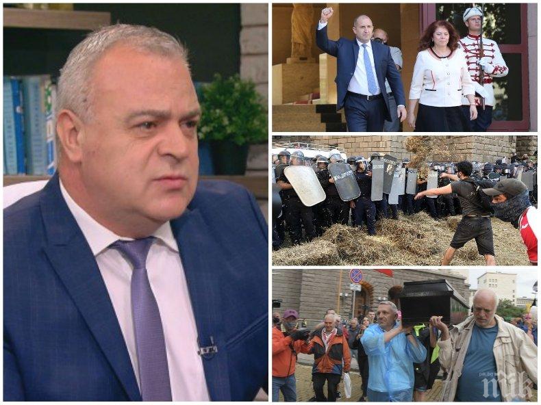 Зам.-министърът на МВР Стефан Балабанов пред ПИК: Вдигнатите юмруци и призиви за неподчинение доведоха насилието - над 100 български семейства трепериха за своите синове и дъщери полицаи