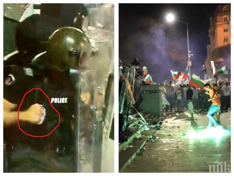 Бабикян съчинил фалшивата новина за полицай с бокс - Би Ти Ви в паника как да оправдава погрома на метежа, който рекламира