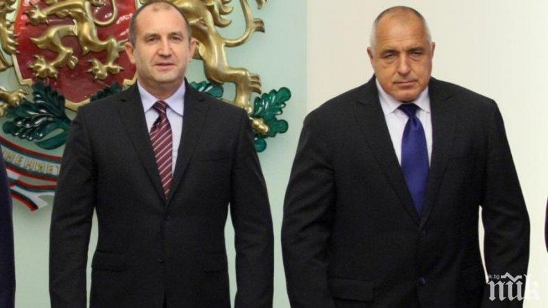 Чакахме Борисов да съчувства на пострадалите полицаи и семействата им. Все пак е колега! Уви, направи го Радев...