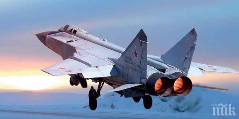 Руски МиГ-31 прихвана патрулен самолет на Норвегия над Баренцово море