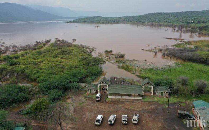 Сливането на две езера заплашва Кения с екологична катастрофа