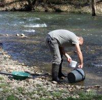 Спипаха нелегални златотърсачи край кюстендилско село 