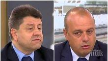 ЛЮТ СПОР В ЕФИР! Депутати от ГЕРБ и БСП се хванаха за гушите заради машинното гласуване