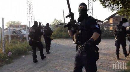 зрелищно видео вижте спецоперацията гдбоп групата лихварство кюстендил