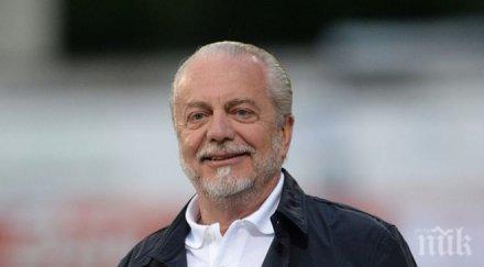 президентът наполи пипна коронавирус