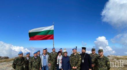 караянчева почете историческия връх каймакчалан паметта загиналите български воини драматичните сражения 1916