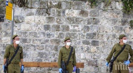 израелски военни помагат полицията спазването мерките заради коронавируса страната