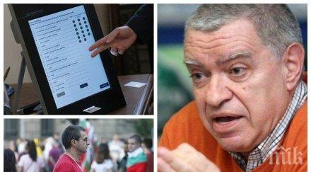 проф михаил константинов европа никой гласува машини освен брюксел няколко села наоколо