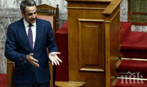 НА КОСЪМ: Взрив избухна до кортежа на Мицотакис в Одеса