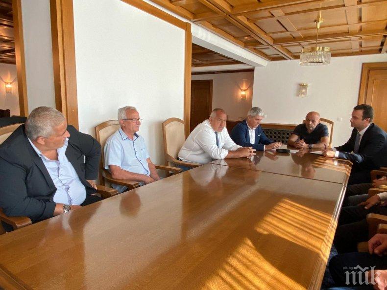 Премиерът Борисов на среща с КНСБ за Мини Марица-Изток