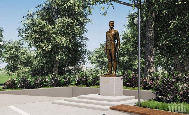 Каракачанов и Веселинов откриват паметник на Левски в Русе