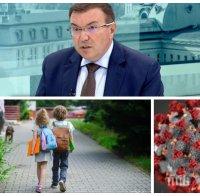 Здравният министър проф. Костадин Ангелов: В цяла Европа децата носят маски, така ще е и у нас