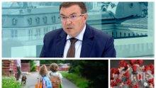 Здравният министър проф. Костадин Ангелов: В цяла Европа децата носят маски, така ще е и у нас