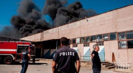 овладян пожарът избухна мебелна фирма ямбол