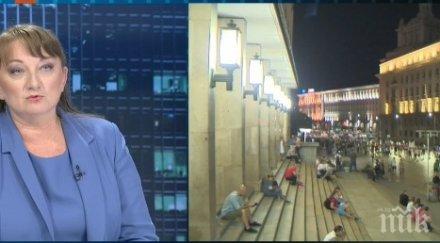 деница сачева разби метежниците предадем вота избирателите заради хиляди протестиращи незачитане върховенството закона