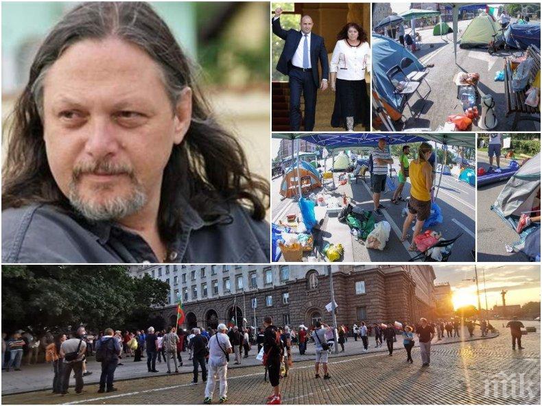 Алгафари с остри думи за метежниците: Не са революционери, а анархисти! Въстават срещу корупцията, но са част от сделката