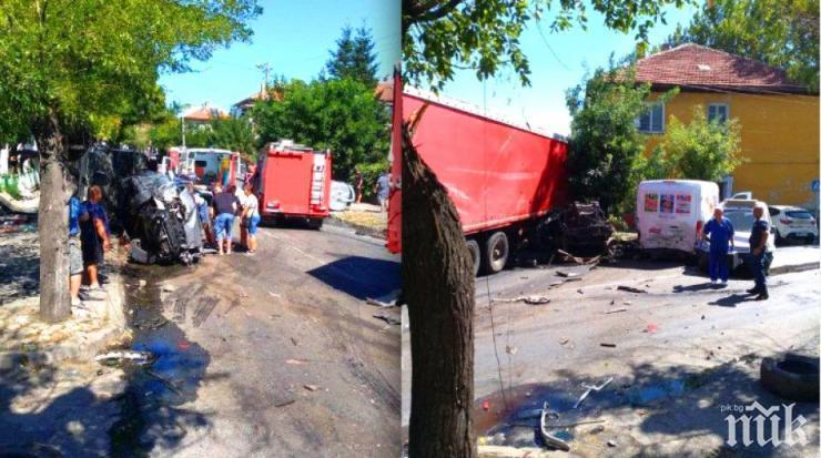 Полицията разкри пълни подробности за касапницата с тира в Айтос и за състоянието на пострадалите
