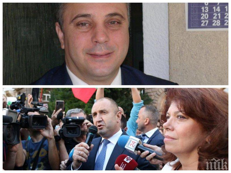 Юлиан Ангелов: Искаме президентът да подава оставка след референдум. На протеста са потомците на Костов, затова няма да си ходим