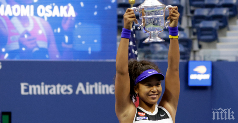 Наоми Осака триумфира на US Open 2020