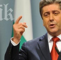 Първанов: Без санкция на ООН не бива да се включваме срещу Сирия