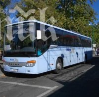 Благоевградските превозвачи отново блокираха града в знак на протест