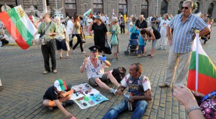 започна дансwithme демонстранти искат избори бойко борисов