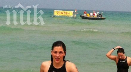 лидия иванова финишира седма плувния маратон охрид