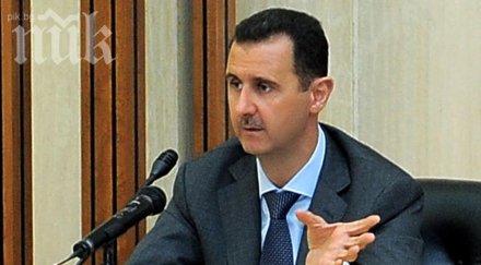 башар асад твърденията химическите оръжия обидни здравия разум